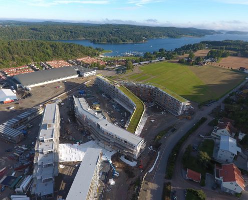 Brunstad from the sky