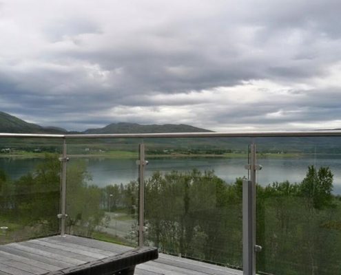 Terrace handrails in Norway